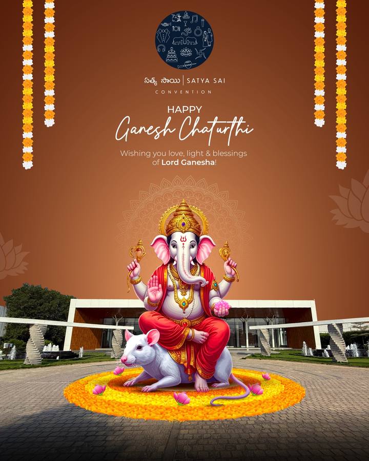 Instagram post by Satya Sai Convention, 27 August 2025