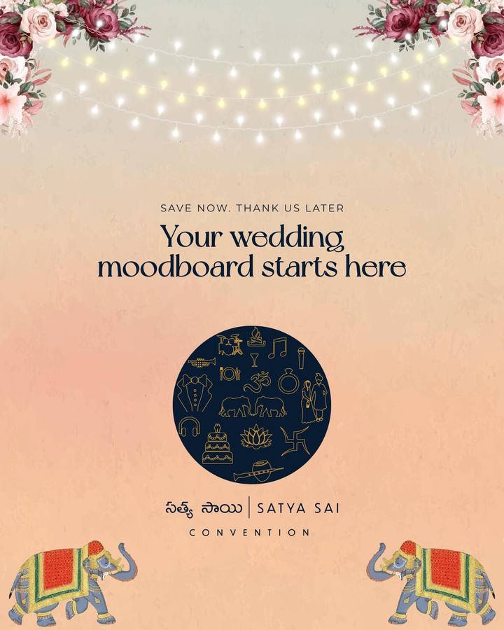 Slide from a multi-image Instagram post by Satya Sai Convention, 19 February 2026